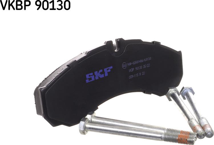 SKF VKBP 90130 - Kit pastiglie freno, Freno a disco autozon.pro