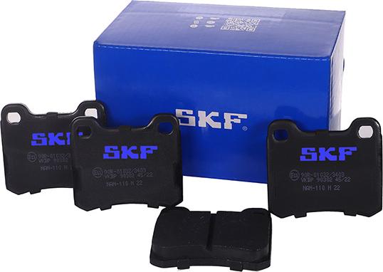 SKF VKBP 90302 - Kit pastiglie freno, Freno a disco autozon.pro