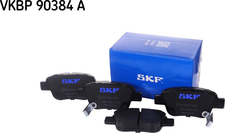 SKF VKBP 90384 A - Kit pastiglie freno, Freno a disco autozon.pro