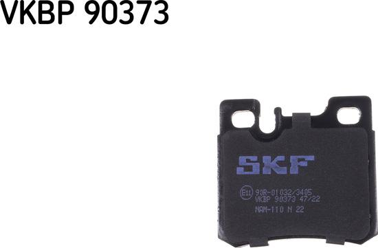 SKF VKBP 90373 - Kit pastiglie freno, Freno a disco autozon.pro