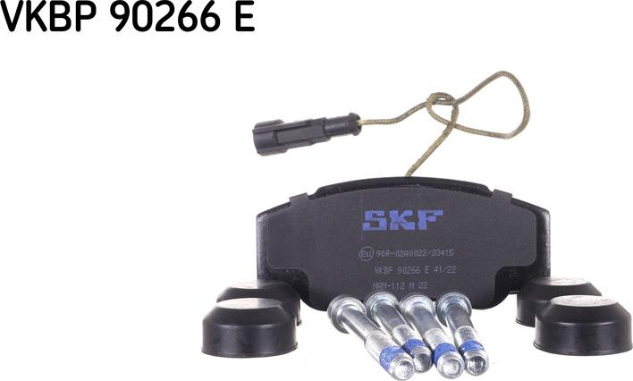 SKF VKBP 90266 E - Kit pastiglie freno, Freno a disco autozon.pro