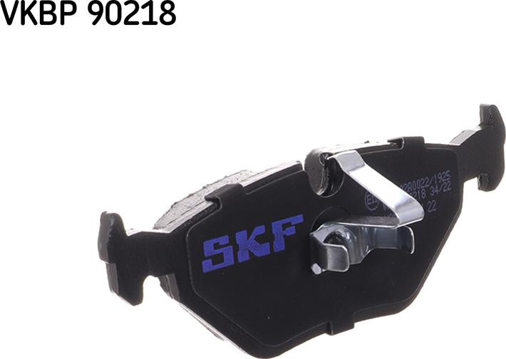 SKF VKBP 90218 - Kit pastiglie freno, Freno a disco autozon.pro