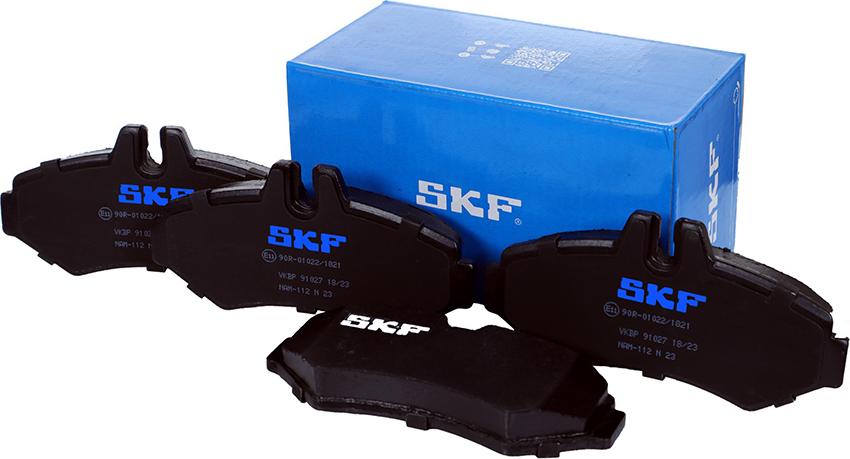 SKF VKBP 91027 - Kit pastiglie freno, Freno a disco autozon.pro