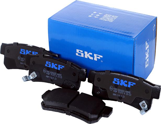 SKF VKBP 91073 A - Kit pastiglie freno, Freno a disco autozon.pro