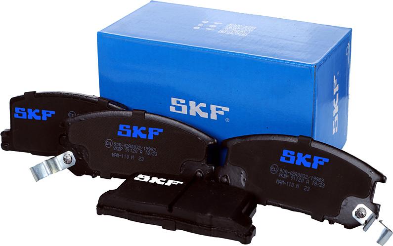 SKF VKBP 91120 A - Kit pastiglie freno, Freno a disco autozon.pro