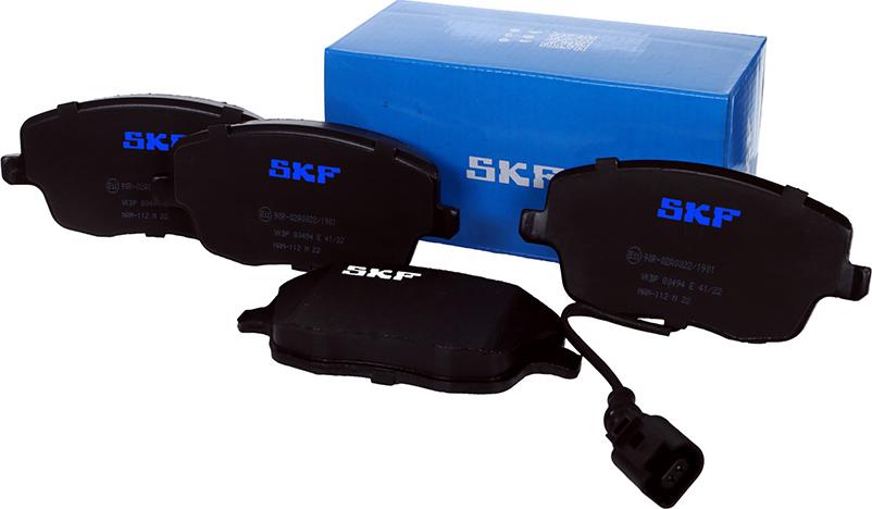 SKF VKBP 80494 E - Kit pastiglie freno, Freno a disco autozon.pro