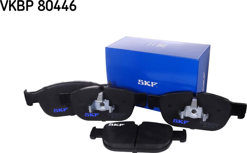 SKF VKBP 80446 - Kit pastiglie freno, Freno a disco autozon.pro