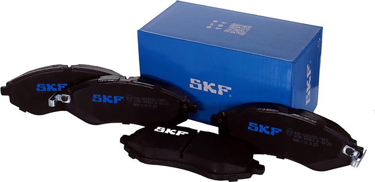 SKF VKBP 80460 A - Kit pastiglie freno, Freno a disco autozon.pro