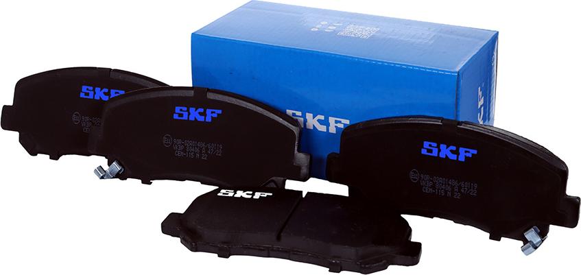 SKF VKBP 80406 A - Kit pastiglie freno, Freno a disco autozon.pro