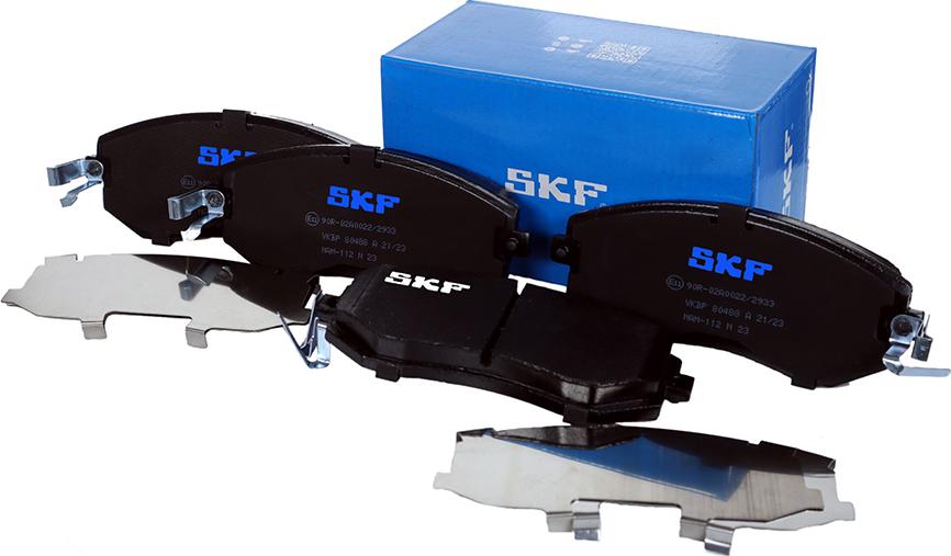 SKF VKBP 80488 A - Kit pastiglie freno, Freno a disco autozon.pro