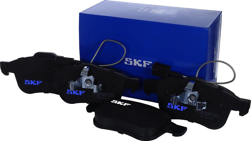 SKF VKBP 80487 E - Kit pastiglie freno, Freno a disco autozon.pro