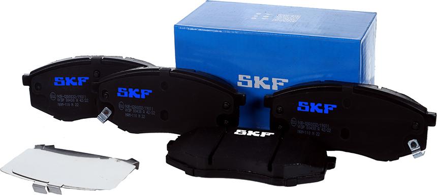 SKF VKBP 80430 A - Kit pastiglie freno, Freno a disco autozon.pro