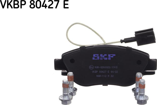 SKF VKBP 80427 E - Kit pastiglie freno, Freno a disco autozon.pro