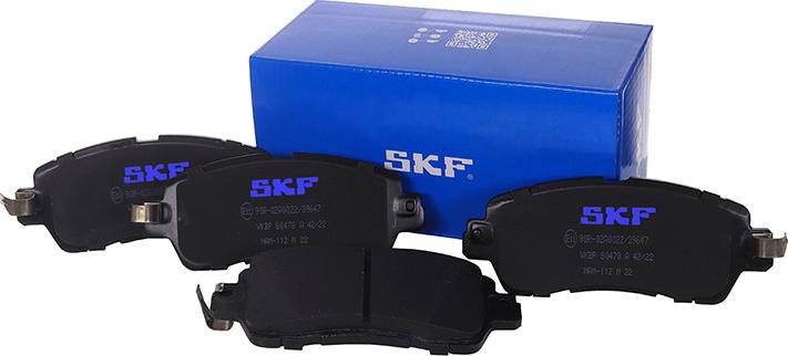 SKF VKBP 80478 A - Kit pastiglie freno, Freno a disco autozon.pro