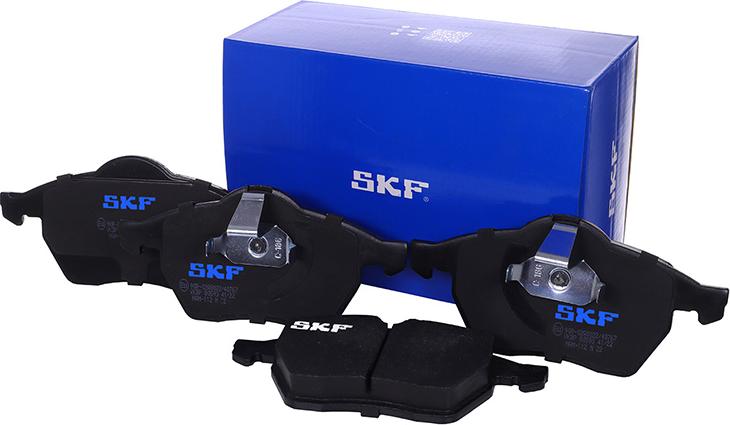 SKF VKBP 80593 - Kit pastiglie freno, Freno a disco autozon.pro