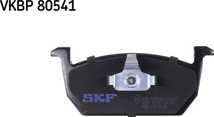 SKF VKBP 80541 - Kit pastiglie freno, Freno a disco autozon.pro