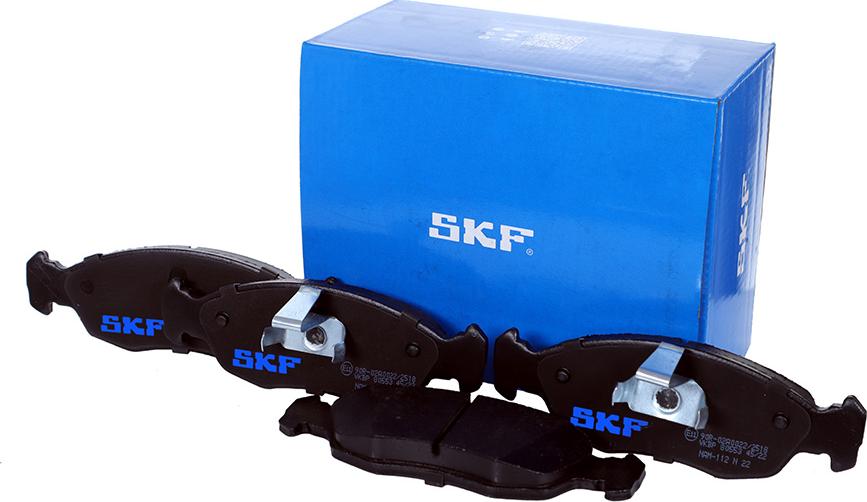 SKF VKBP 80553 - Kit pastiglie freno, Freno a disco autozon.pro