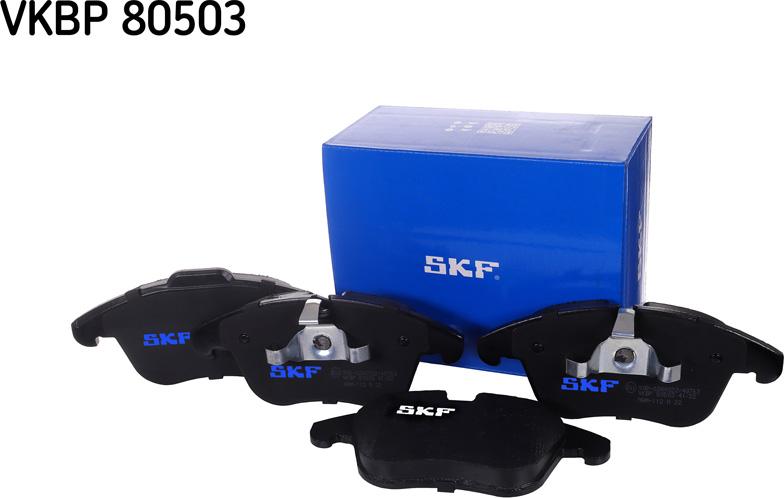 SKF VKBP 80503 - Kit pastiglie freno, Freno a disco autozon.pro