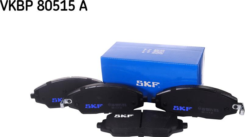 SKF VKBP 80515 A - Kit pastiglie freno, Freno a disco autozon.pro