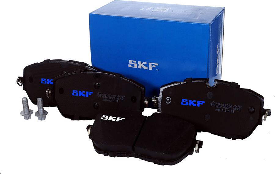 SKF VKBP 80520 - Kit pastiglie freno, Freno a disco autozon.pro