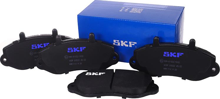 SKF VKBP 80522 - Kit pastiglie freno, Freno a disco autozon.pro