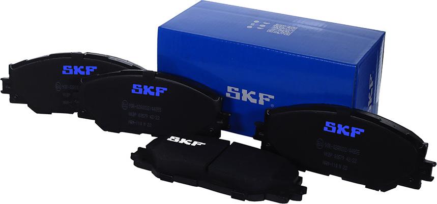 SKF VKBP 80579 - Kit pastiglie freno, Freno a disco autozon.pro