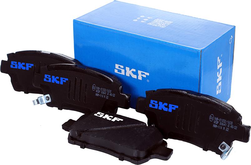 SKF VKBP 80641 A - Kit pastiglie freno, Freno a disco autozon.pro