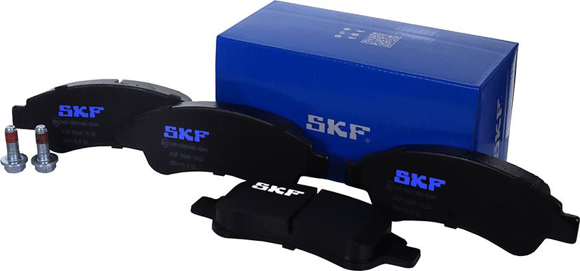 SKF VKBP 80648 - Kit pastiglie freno, Freno a disco autozon.pro