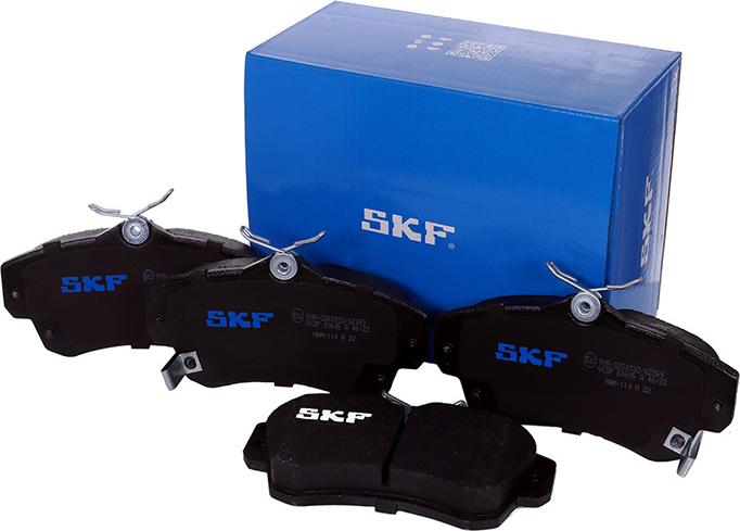 SKF VKBP 80605 A - Kit pastiglie freno, Freno a disco autozon.pro