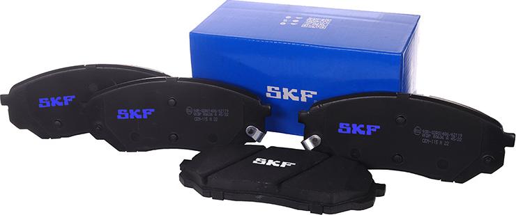 SKF VKBP 80636 A - Kit pastiglie freno, Freno a disco autozon.pro