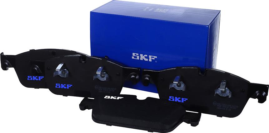 SKF VKBP 80632 - Kit pastiglie freno, Freno a disco autozon.pro