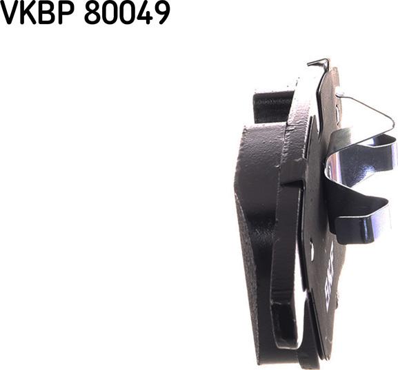 SKF VKBP 80049 - Kit pastiglie freno, Freno a disco autozon.pro