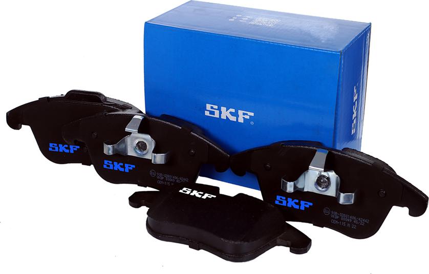 SKF VKBP 80049 - Kit pastiglie freno, Freno a disco autozon.pro