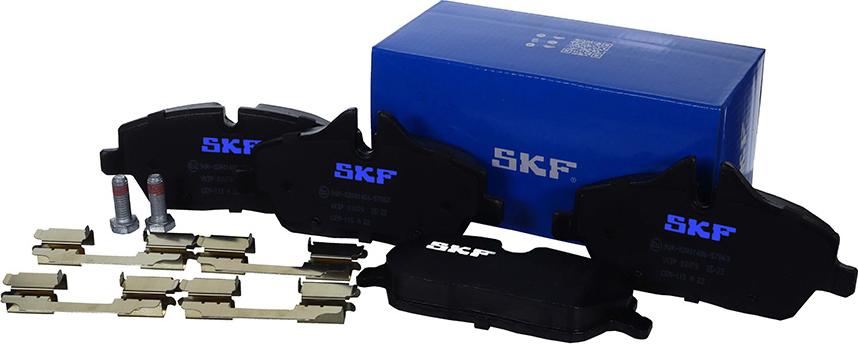 SKF VKBP 80079 - Kit pastiglie freno, Freno a disco autozon.pro