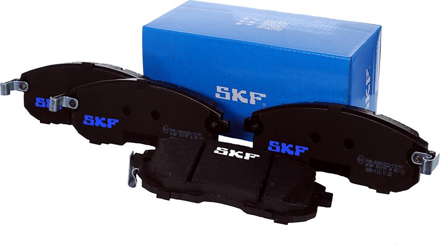 SKF VKBP 80197 A - Kit pastiglie freno, Freno a disco autozon.pro