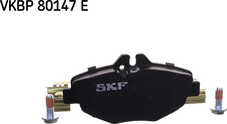 SKF VKBP 80147 E - Kit pastiglie freno, Freno a disco autozon.pro