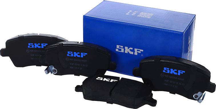 SKF VKBP 80182 A - Kit pastiglie freno, Freno a disco autozon.pro