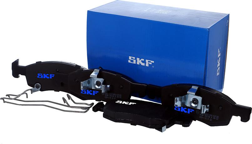 SKF VKBP 80138 A - Kit pastiglie freno, Freno a disco autozon.pro