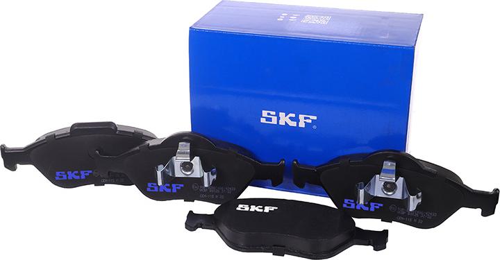 SKF VKBP 80125 - Kit pastiglie freno, Freno a disco autozon.pro