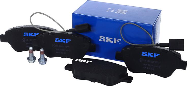 SKF VKBP 80173 E - Kit pastiglie freno, Freno a disco autozon.pro