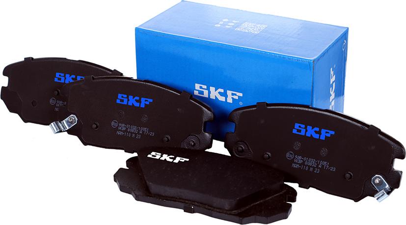 SKF VKBP 80832 A - Kit pastiglie freno, Freno a disco autozon.pro