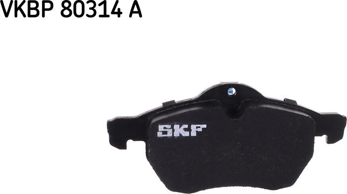 SKF VKBP 80314 A - Kit pastiglie freno, Freno a disco autozon.pro