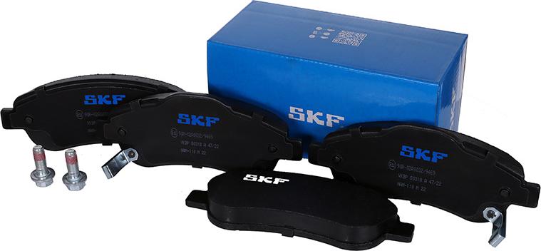 SKF VKBP 80318 A - Kit pastiglie freno, Freno a disco autozon.pro