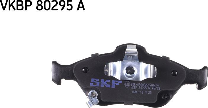 SKF VKBP 80295 A - Kit pastiglie freno, Freno a disco autozon.pro