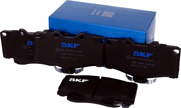 SKF VKBP 80247 A - Kit pastiglie freno, Freno a disco autozon.pro