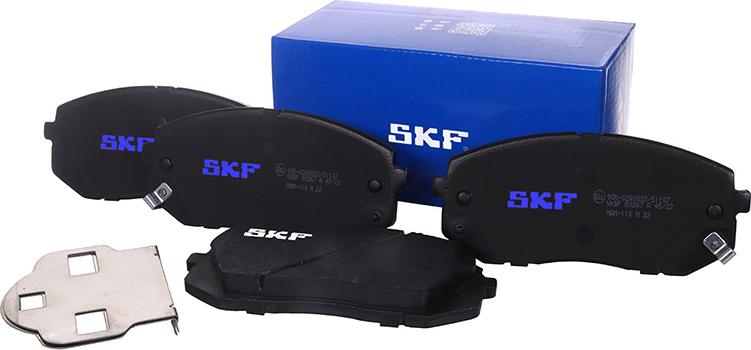 SKF VKBP 80267 A - Kit pastiglie freno, Freno a disco autozon.pro