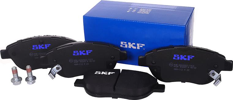 SKF VKBP 80280 A - Kit pastiglie freno, Freno a disco autozon.pro