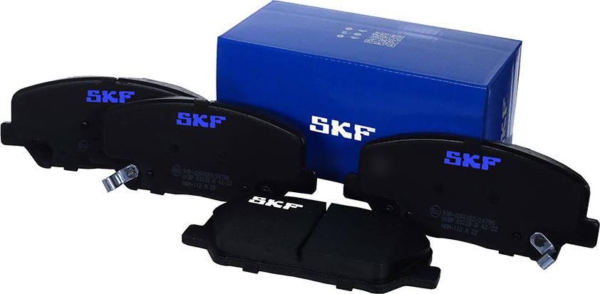 SKF VKBP 80228 A - Kit pastiglie freno, Freno a disco autozon.pro