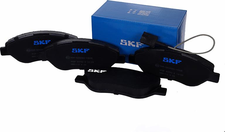 SKF VKBP 80750 E - Kit pastiglie freno, Freno a disco autozon.pro