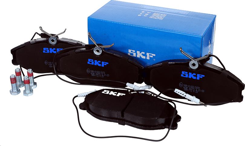 SKF VKBP 80771 E - Kit pastiglie freno, Freno a disco autozon.pro